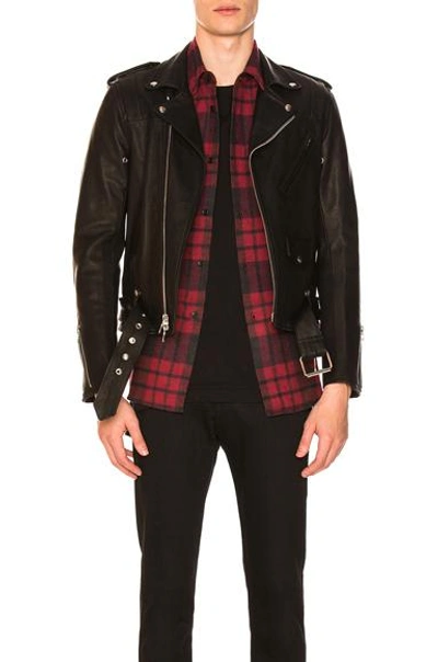 Shop John Elliott Bm Riders Jacket In Black