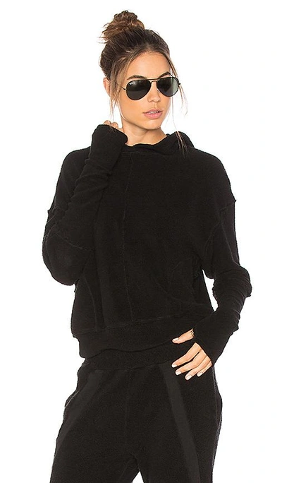 Shop Vimmia Warmth Hoodie In Black