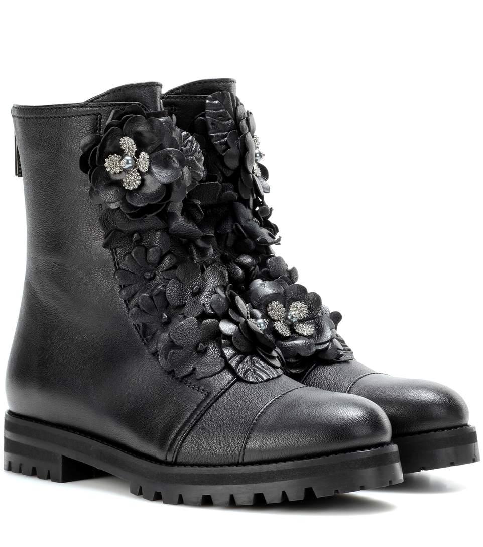 jimmy choo combat boots sale