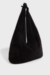 THE ROW BINDLE KNOT SUEDE BAG