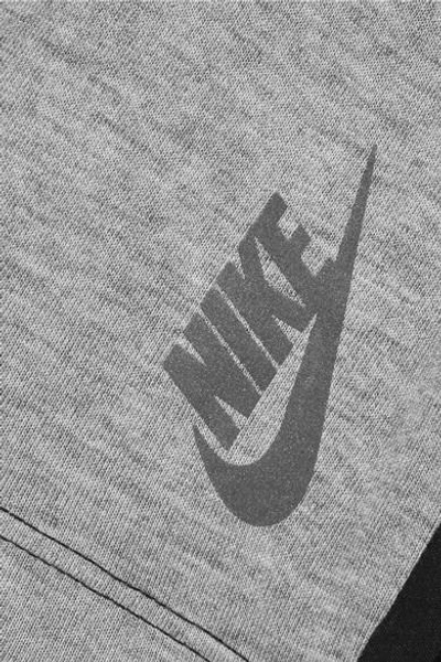 Shop Nike Lab Mesh-paneled Dri-fit Stretch-jersey Tank