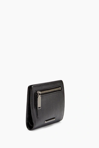 Shop Rebecca Minkoff Half Snap Wallet In Black