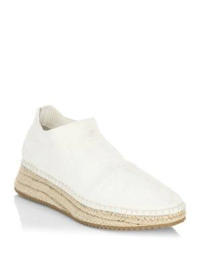 Shop Alexander Wang Dylan Low-top Espadrille Sneakers In White