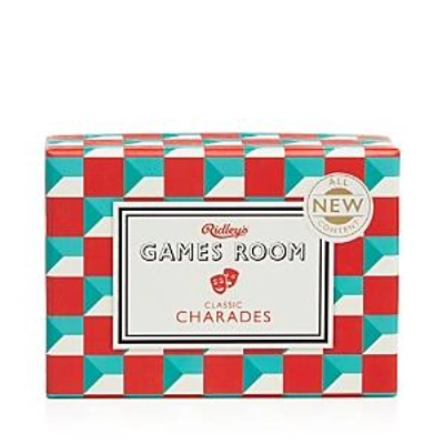 Shop Ridley's Games Room Charades Games In A Box In Red