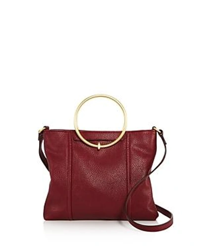 Shop Foley And Corinna Ma Cherie Tyler Crossbody In Berry Red/gold