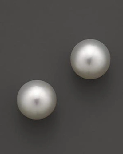 Shop Tara Pearls White South Sea Cultured Pearl Stud Earrings, 10mm