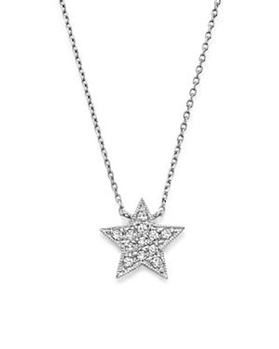 Shop Dana Rebecca Designs Diamond Julianne Himiko Star Necklace In 14k White Gold, 16