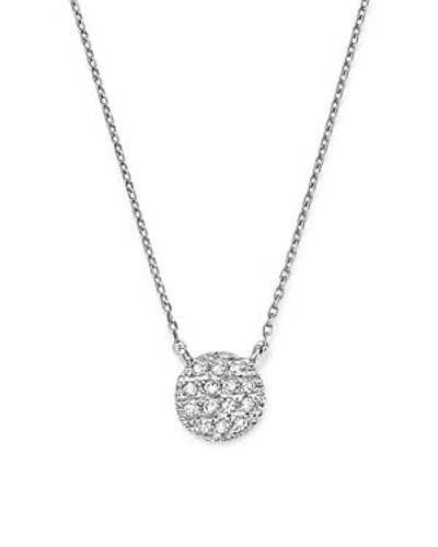 Shop Dana Rebecca Designs 14k White Gold Lauren Joy Mini Necklace With Diamonds