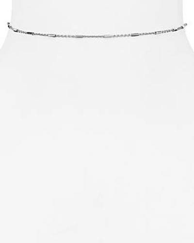Shop Argento Vivo Bar And Chain Choker Necklace, 12 In Silver