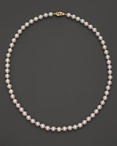 Shop Tara Pearls Akoya 6.5mm Cultured Pearl Strand Necklace, 18
