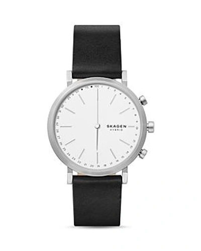 Shop Skagen Hald Connected Watch, 40mm In White/black