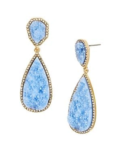Shop Baublebar Moonlight Druzy Earrings In Light Blue