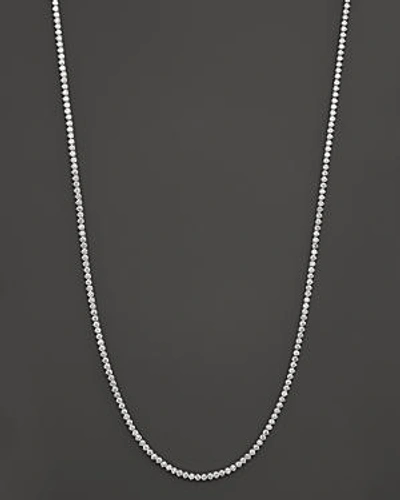 Shop Bloomingdale's Diamond Tennis Necklace In 14k White Gold, 20.20 Ct. T.w. - 100% Exclusive In White Gold/white Diamonds