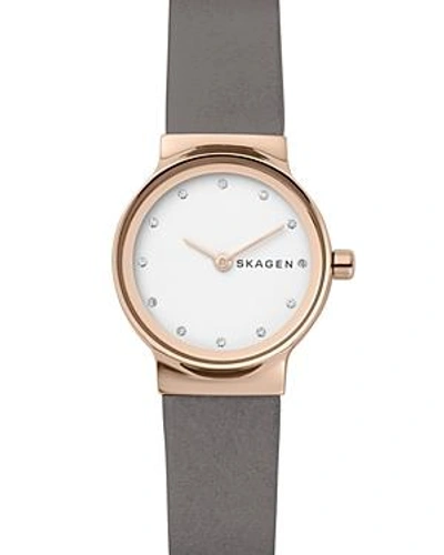 Shop Skagen Freja Watch, 26mm In White/grey