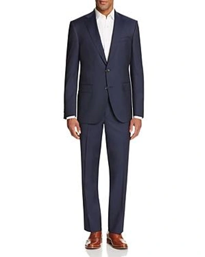 Shop Jack Victor Basic Regular Fit Suit In Navy