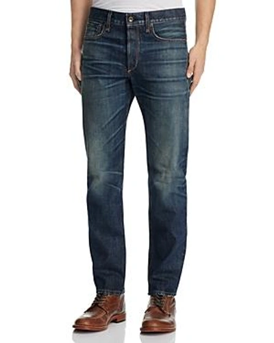 Shop Rag & Bone Standard Issue Fit 3 Straight Fit Jeans In Crawley