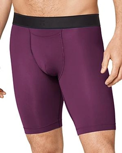 Shop Tommy John Air Onyx Boxer Brief In Merlot Red