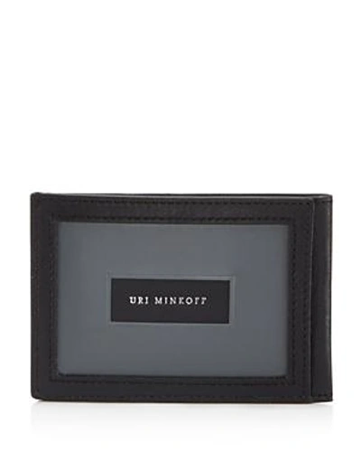 Shop Uri Minkoff Kelso Card Case In Black