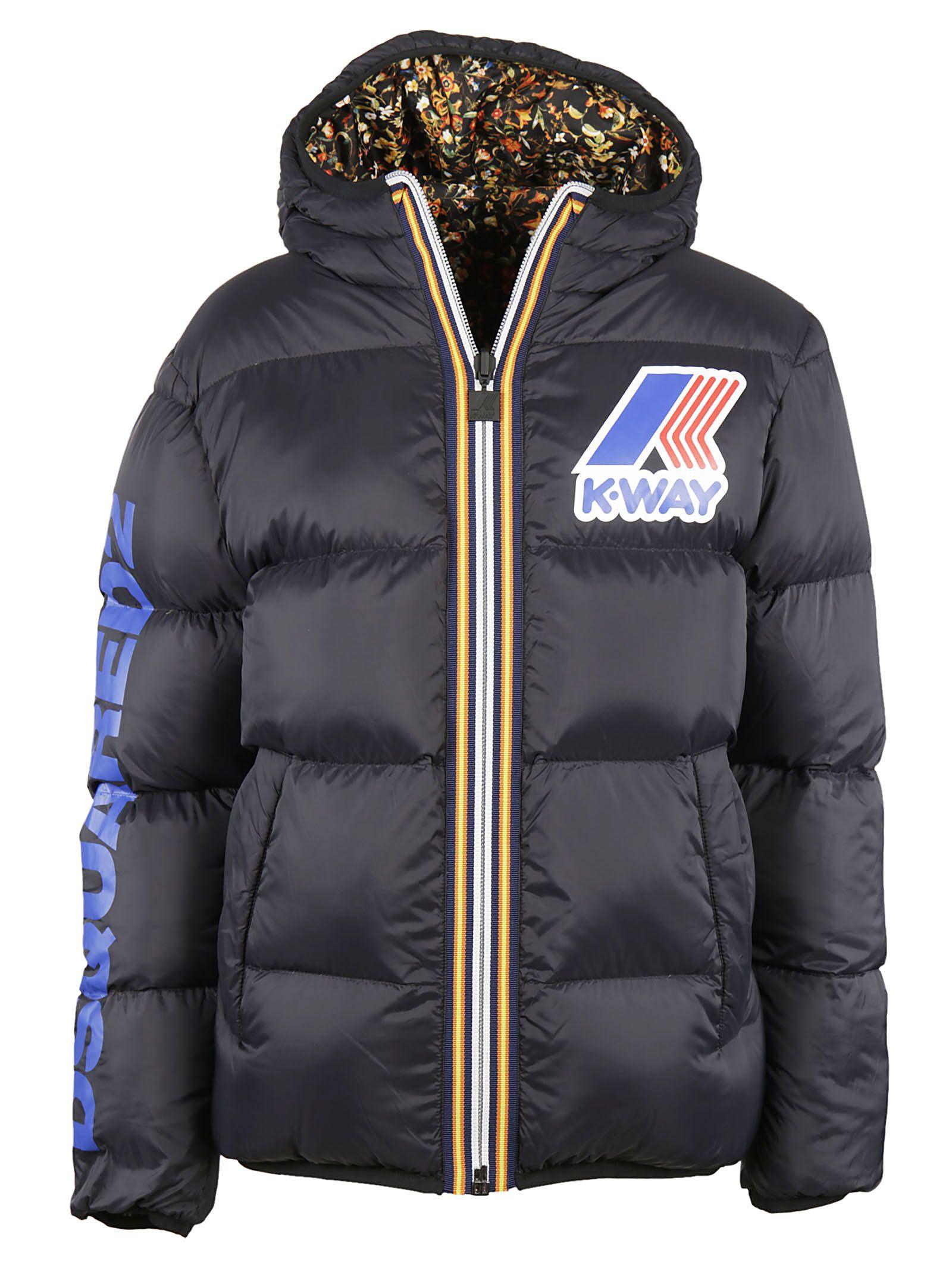 all over print puffer jacket