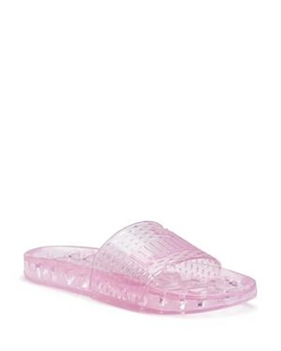 Shop Fenty X Puma Women's Jelly Pool Slide Sandals In Pink