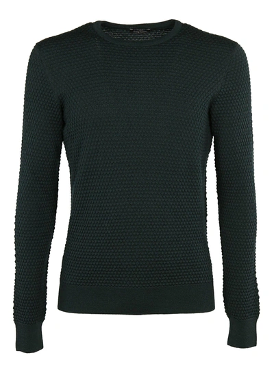 Shop Barba Slim-fit Sweater In Green
