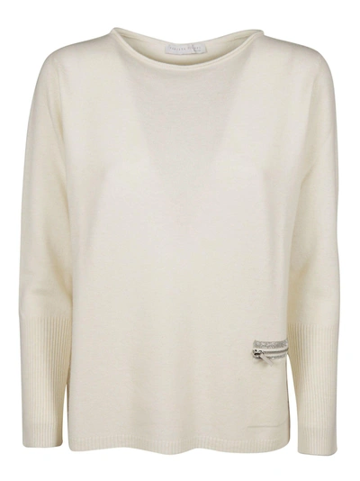 Shop Fabiana Filippi Zipped Pocket Sweater