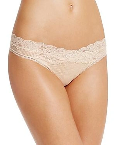 Shop Passionata By Chantelle Brooklyn Thong In Light Nude