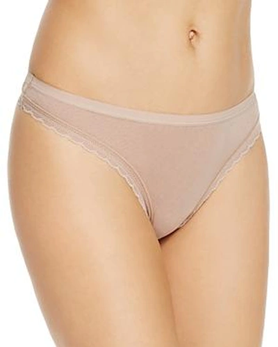 Shop On Gossamer Next To Nothing Hip G Thong In Mocha