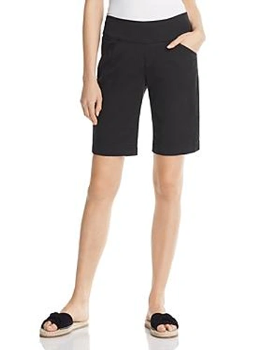 Shop Jag Jeans Ainsley Bermuda Shorts In Black