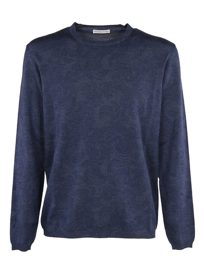 Shop Etro Floral Embroidery Sweatshirt