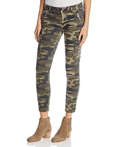 Shop Mavi Juliette Cargo Pants In Military Camo