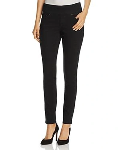 Shop Jag Jeans Nora Pull-on Skinny Jeans In Black