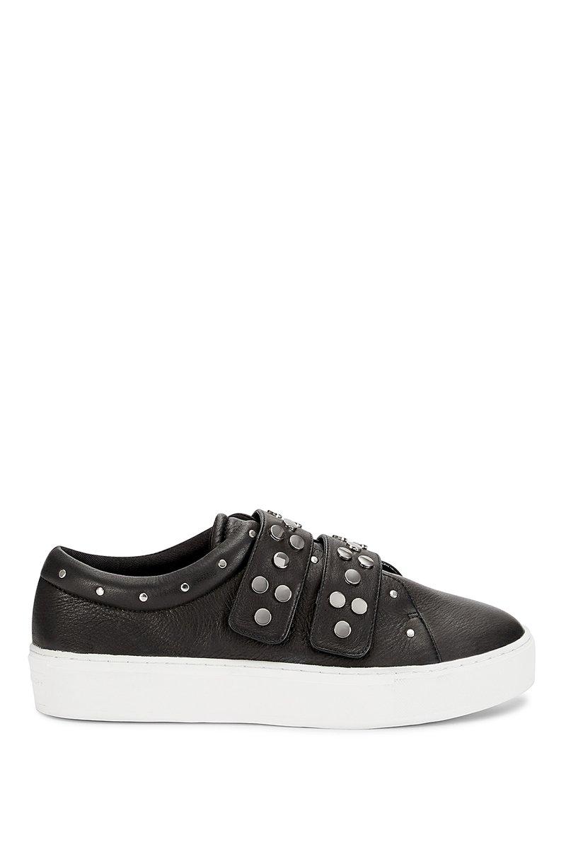 rebecca minkoff natasha studded platform sneaker