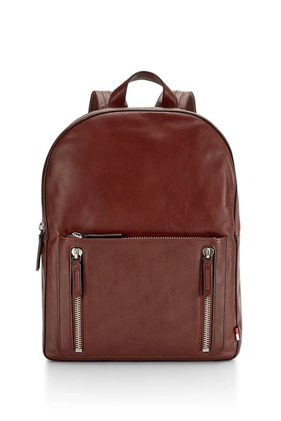 Shop Rebecca Minkoff Cognac Deep Red Bondi Backpack |  In Black