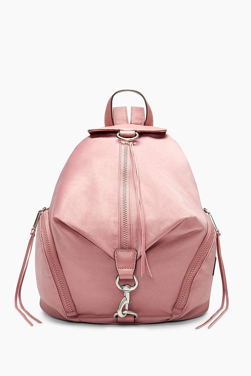 smoky rose pink backpack