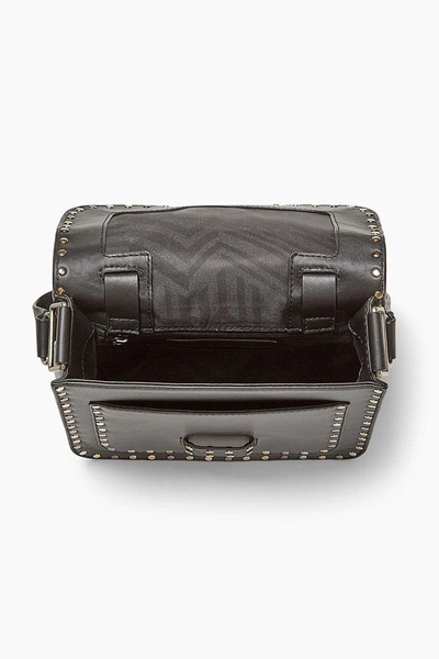 Shop Rebecca Minkoff Midnighter Top Handle Feed Bag In Black