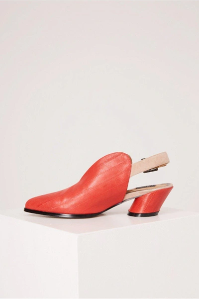 Shop Jaggar V-sling Broken Heel In Red