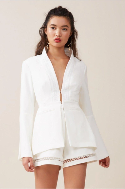 Shop Finders Keepers Astral Blazer In White