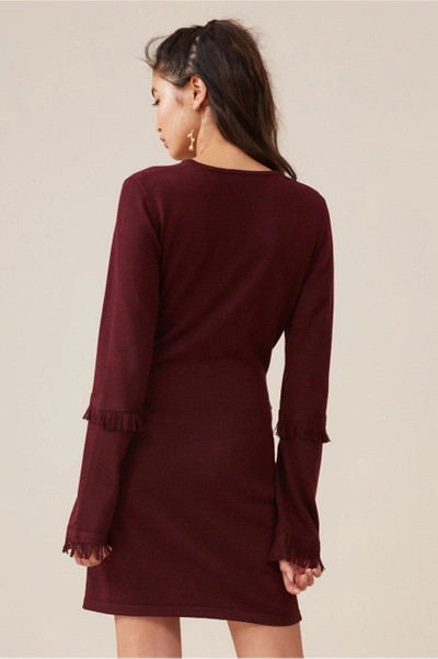 Shop Finders Keepers Frankie Knit Dress In Fig