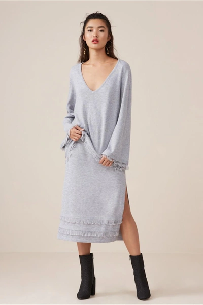 Shop Finders Keepers Frankie Knit In Grey Marle