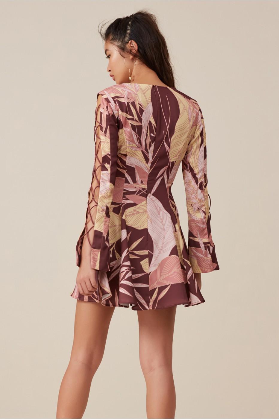 finders keepers bloom mini dress