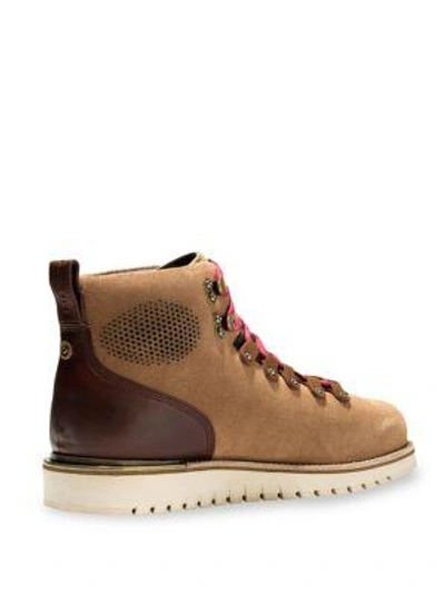 COLE HAAN Levett Leather Hiker Boots 