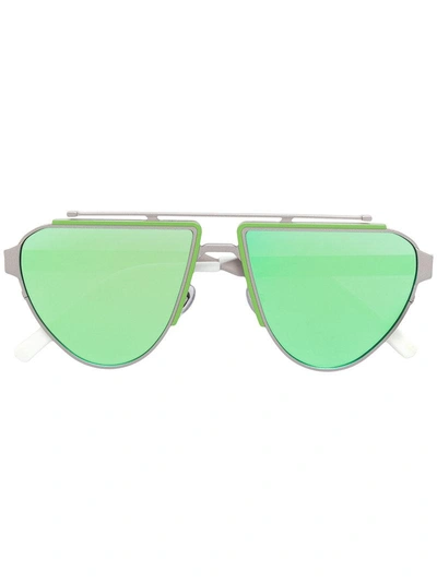 Shop Irresistor Biker Geometric Frame Sunglasses