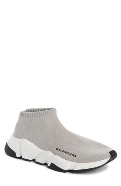 Shop Balenciaga Low Speed Sneaker In Grey