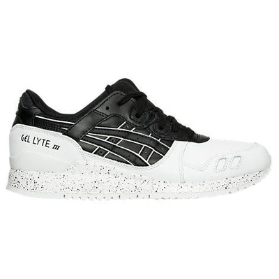 Shop Asics Men's Gel-lyte Iii Casual Shoes, White/black