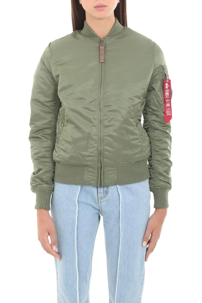 Shop Alpha Industries Ma-1 Vf 59 In Verde