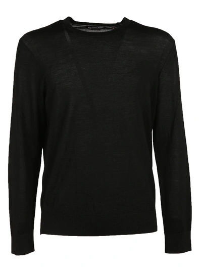 Shop Michael Kors Classic Sweater In Black