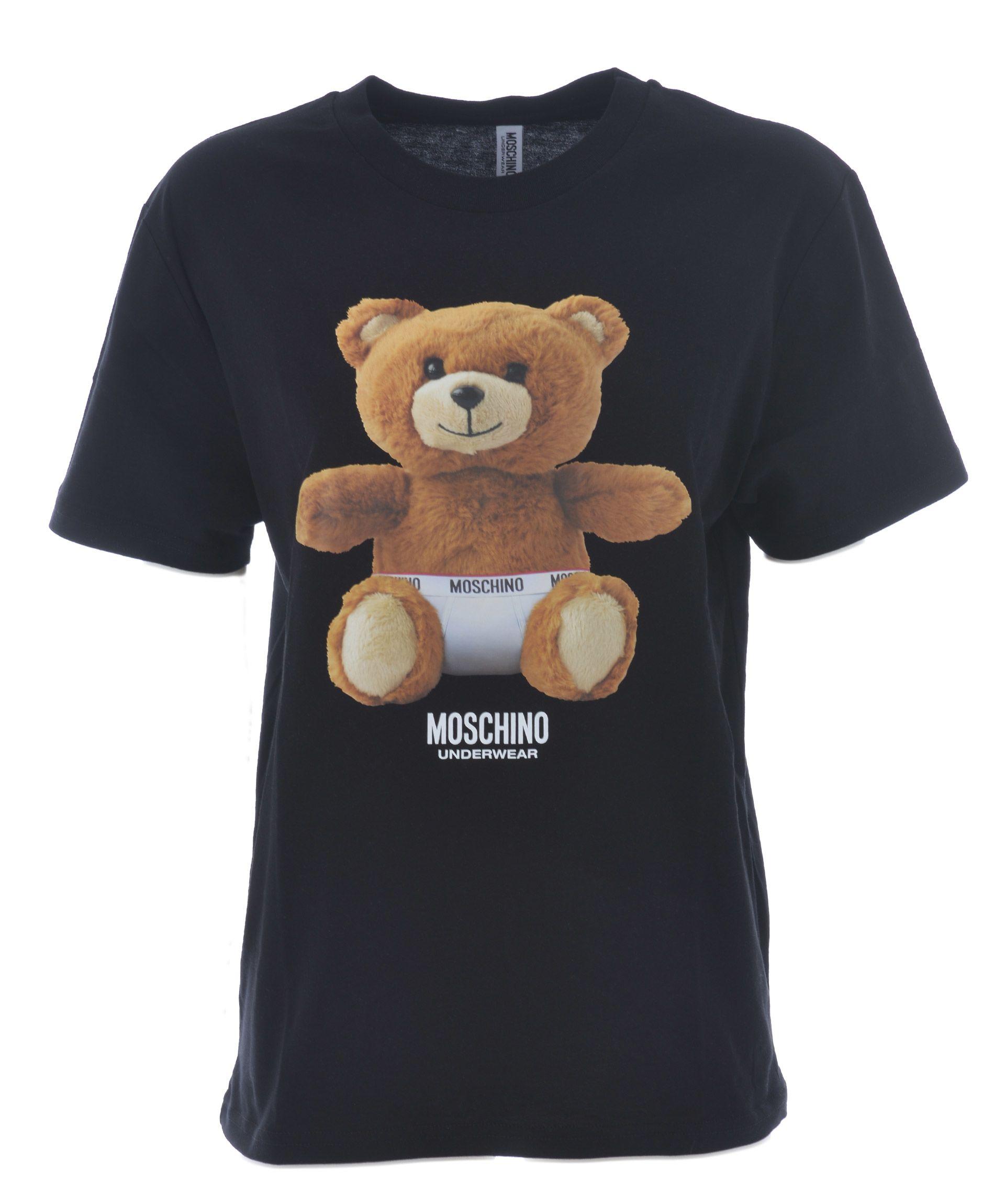 moschino t-shirt underwear bear