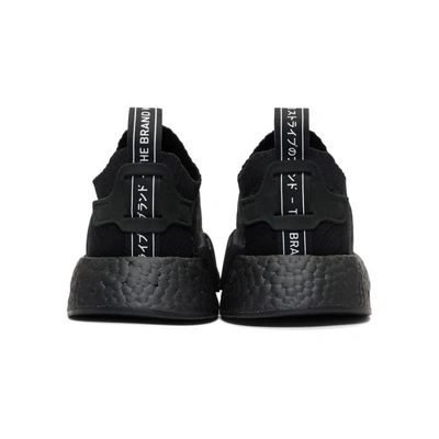 Shop Adidas Originals Black Nmd R2 Pk Sneakers