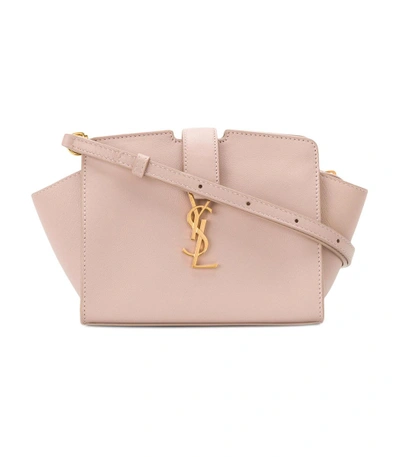 Shop Saint Laurent Nude Neutrals Toy Cabas Tote Bag